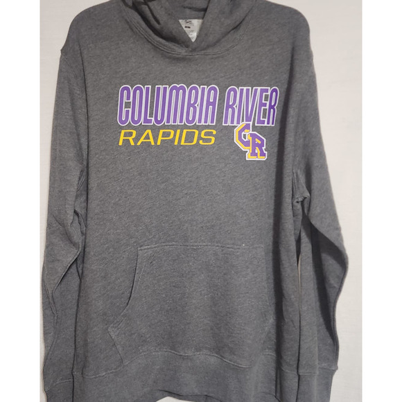 Columbia river rapids men's large hoodie - Picture 2 of 5